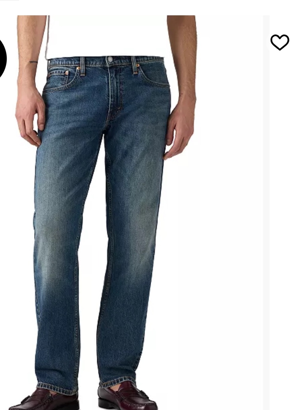 Men's Levi's 559 Relaxed Straight Jeans size 36 NWT
